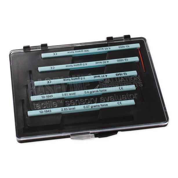 Fabrication Enterprises 12-1662 Tactile Monofilament Evaluation Set, 5 Pieces - MDL-MDSP121662 - 1 Each
