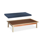 Fabrication Enterprises Raised Rim Replacement Mat for Wooden Platform Table, 7' x 5' x 2" - 15-2103 - 1 Each
