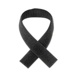 Fabrication Enterprises Inc Two-Sided Hook / Loop Fastener 247075BLK - 1.0 Each - MDL-MDSP247075BLK