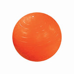 Fabrication Enterprises CanDo Inflatable Exercise Ball, Orange, 22" (55 cm), Retail Packaging - MDSP301802B