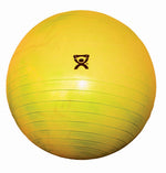 Fabrication Enterprises CanDo Inflatable Exercise Ball, Deluxe ABS, Yellow, 18" (45 cm) - 30-1851 - 1 Each