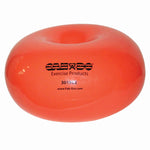 Fabrication Enterprises CanDo Inflatable Donut Ball, Orange, 12" H x 22" Dia. (30 cm H x 55 cm Dia.) - MDSP301952
