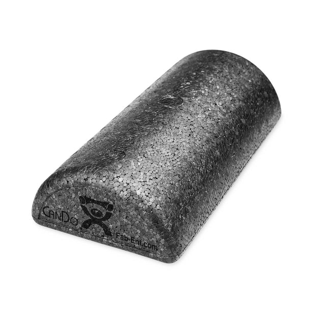 Fabrication Enterprises CanDo Extra-Firm Composite Foam Roller, Black, Half Round, 6" x 12" - 30-2291 - 1 Each