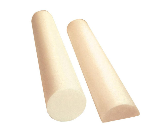 Fabrication Enterprises CanDo Antimicrobial Foam Roller, Beige, 6" x 36" Half Round - 30-2332 - 1 Each