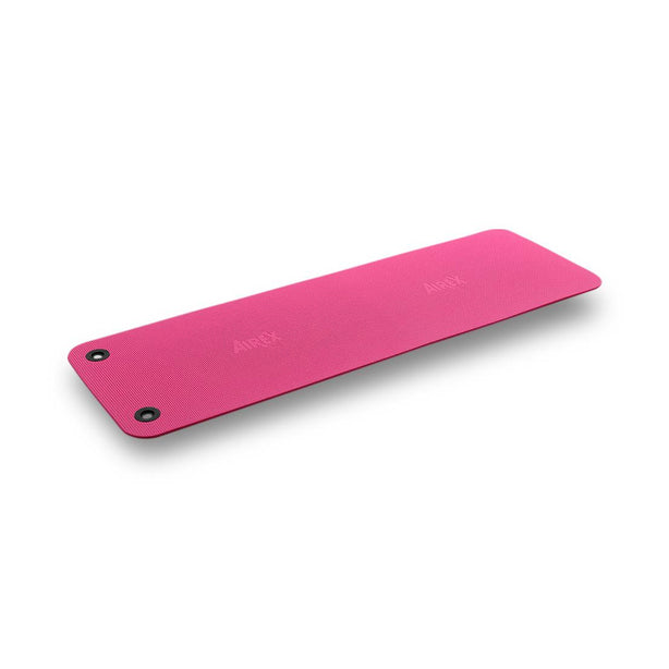 Airex Fitline 180 Series Exercise Mat with Eyelets, Pink, 71" x 24" x 0.4", Ag - 32-1247PNK-EYE - 1 Each