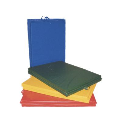 Fabrication Enterprises CanDo Center-Fold Exercise Mat with Handles, 1-3/8" Polyethylene Foam, 4' x 8' - 38-0211 - 1 Each