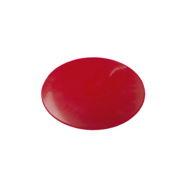 Fabrication Enterprises Dycem Material Circular Nonslip Pad, Red, 7.5" - 50-1596 - 1 Each