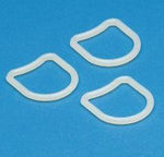 Nylon D-Rings - 847102006390 - 100 Each - MDL-MDSR006390