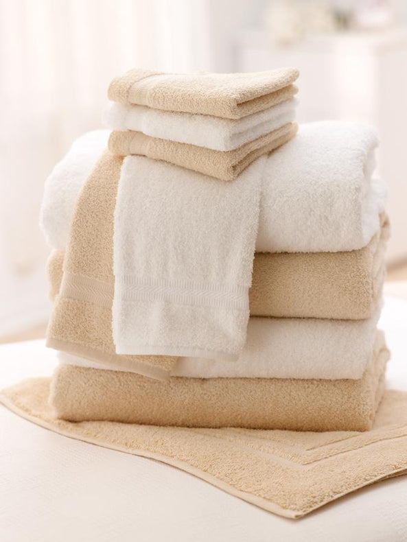Four Star Washcloths - MDT217343BEI - 12 Each - MDL-MDT217343BEI