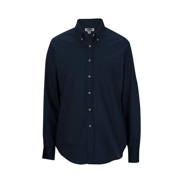Women's Long Sleeve Poplin Shirts - 5280 007 XS - 1 Each - MDL-MDT5280070