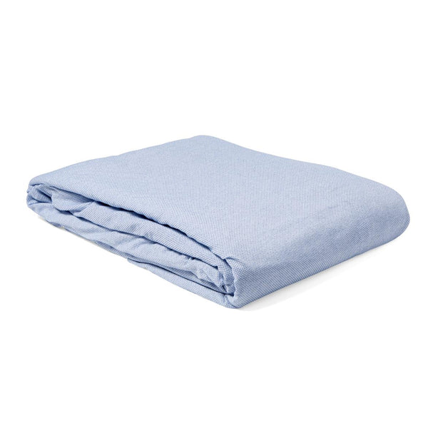 Domestic Fabrics Health-Mesh Knitted HealthMesh Bariatric Knit Fitted Sheet, Blue, 48" x 88" x 14" - MDTBS6HB88BLU