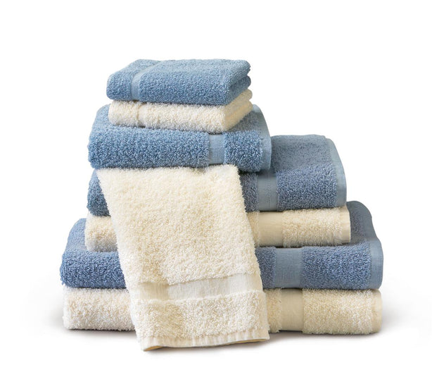 Vibrance Cotton Bath Towels - MDTBT5C55CRE - 12 Each - MDL-MDTBT5C55CRE