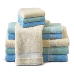 Ring-Spun Fibertone Bath Towel, Seafoam, 24" x 50", 10.5 lb./Dz., 5 Dz., Color - B250-U-SFM-1-FT20 - 12 Each