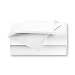 Thomaston Mills T200 Contour Sheet, White, 39" x 80" x 12" - MDTCS7B80WHI