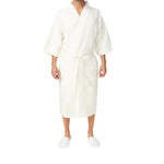 Monarch And Towel 801 Microfiber Patient Robe, White, One Size Fits Most - OSFM - 1 Each