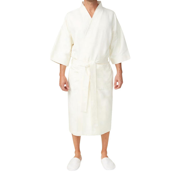 Monarch And Towel 801 Microfiber Patient Robe, White, One Size Fits Most - OSFM - 1 Each