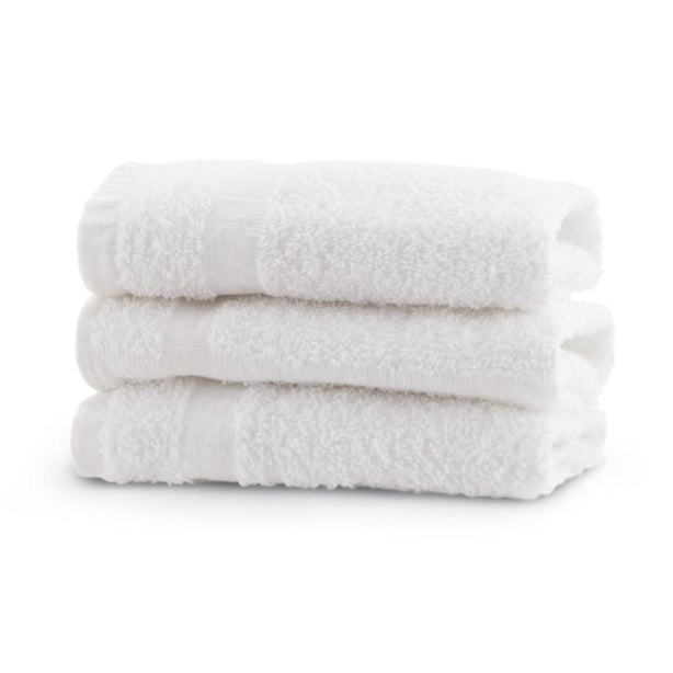 Medline Classic Cotton Terry Washcloths - MDTWC3C11HZ - 12 Each - MDL-MDTWC3C11HZ