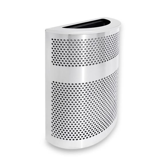 1/2 Round Decorative Cans - MDVENUCOL20SS - 1 Each - MDL-MDVENUCOL20SS