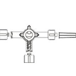 Smiths Medical Smiths Medical 4-Way Stopcocks MX4341L 1.0 Each-MDL-MDXMX4341LH
