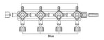 Smiths Medical Smiths Medical 4-Way Stopcocks MX934Z4LM 1.0 Each-MDL-MDXMX934Z4LMH