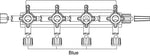 Smiths Medical Smiths Medical 4-Way Stopcocks MX934Z4LM 20.0 Each-MDL-MDXMX934Z4LM