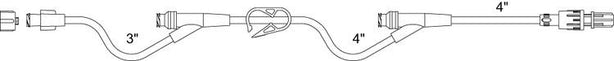 SMITHS MEDICAL Smiths Medical Standard-Bore Extension Sets SM5006 50 Each - MDL-MDXSM5006