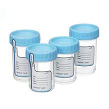 Inteplast ClikSeal Specimen Container, Sterile, 1,200 cc - 01063 - 300 Each