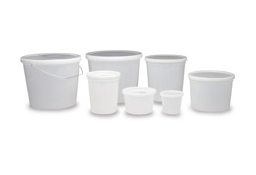 Inteplast Lab Laboratory Container with Lid, 168 oz. - 02735 - 1 Each