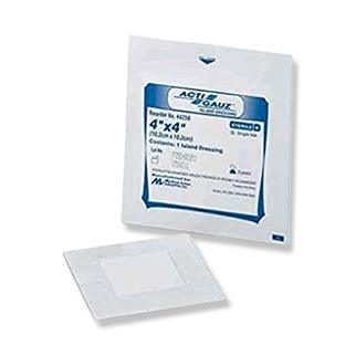 Owens & Minor Inc O&M Acti-Gauz Sterile Island Dressing 44258 - 600.0 Each - MDL-MEB44258