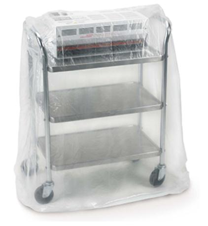 Inteplast Medical Equipment/Cart Dust Covers Smc Bag, Clear, 55" x 27" x 62", 2 Mil - D6624 - 50 Each