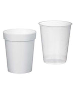 Inteplast Lightweight Graduated Plastic Insulated Carafe Liner for Pitcher, Translucent - H223-01 - 500 Each