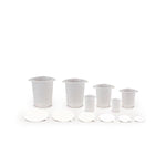 INTEPLAST GROUP LTD Tri-Pour Beakers and Lids PB5935-250 100 Each - MDL-MEBPB5935250