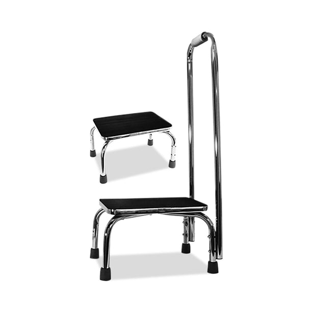 TRUMEDICAL SOLUTIONS, LLC Deluxe Aluminum Footstool 720243-001 1 Each - MDL-MEDC72024301