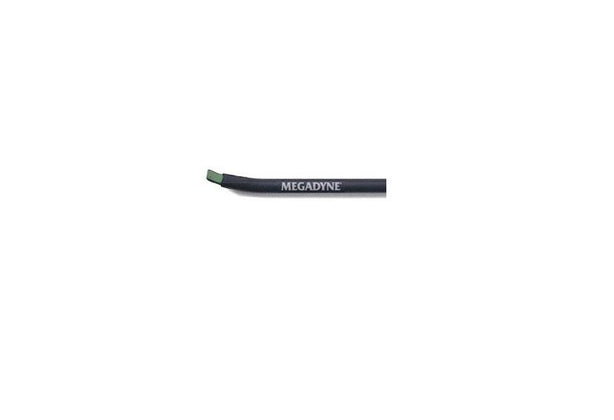 Megadyne Medical E-Z Clean Disposable Laparoscopic Electrode, 13.5", Curved Blade - 0019 - 6 Each