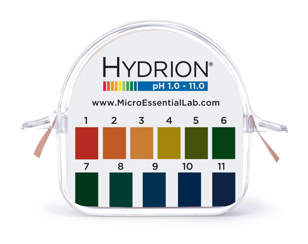 Micro Essential Laboratory Hydrion AB 159 Ph Paper, D / R Dispenser, Wide Range, 1-11 - MDL-MEO159 - 10 Each
