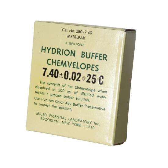Micro Essential Laboratory Inc Hydrion pH Buffer Powder 280-7.40 - 5.0 Each