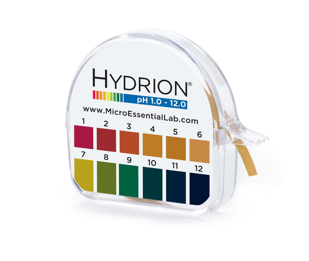 Micro Essential Laboratory Hydrion Insta-Chek 50 S / R Dispenser for Wide-Range pH Paper, 1.0 - 12.0 - MDL-MEO50 - 10 Each