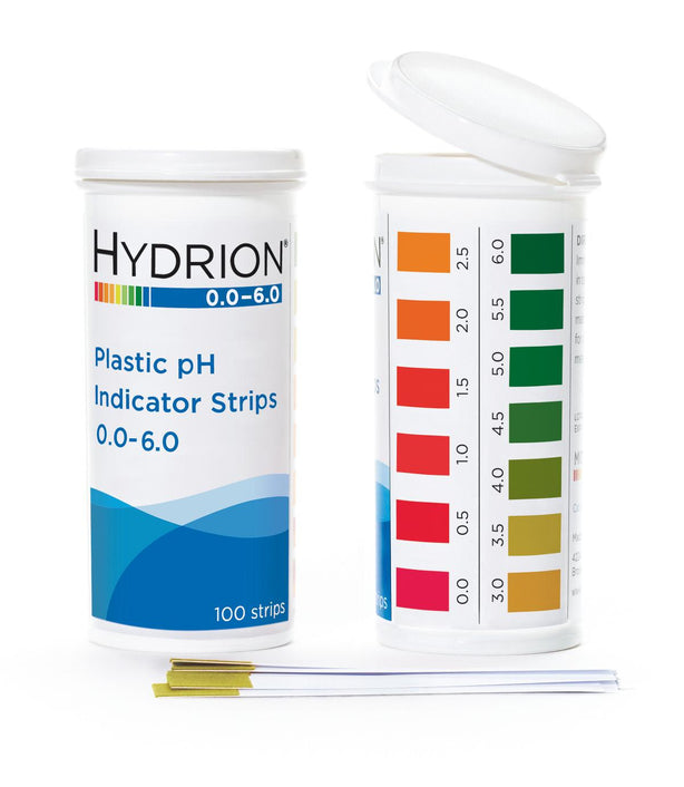 Micro Essential Laboratory Inc Hydrion Spectral Plastic pH Strip 9200 - 6.0 Each