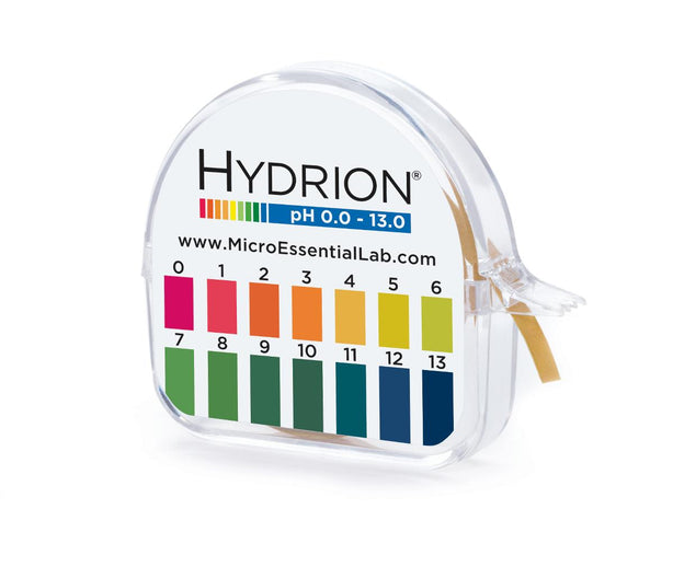 Micro Essential Laboratory Hydrion Insta-Chek 93 S / R Dispenser for Wide-Range pH Paper, 0 - 13.0 - MDL-MEO93 - 10 Each