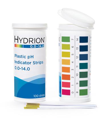 Micro Essential Laboratory Inc Hydrion Spectral Plastic pH Strip 9800 - 1.0 Each