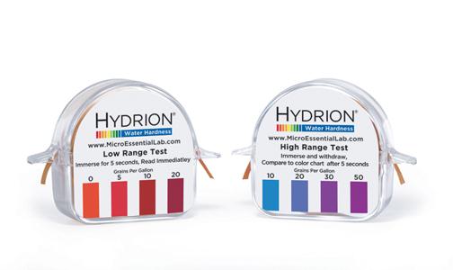 Micro Essential Laboratory Hydrion Test F30-SPLTY-HARDNE-DRD Kit, Water, Hardness, Moderate / Hard, 2 Rolls - MDL-MEOHARDNE - 1 Each