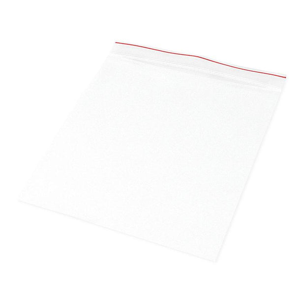 Minigrip, LLC 2 Mil Plain Premium Red Line Reclosable Zipper Bags MGRL2P0606 - 100.0 Each - MDL-MGIGRL2P0606Z