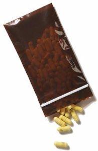 Inteplast Minigrip Guard Protection MGUV3P0406 Bag, Reclosable, 4X6 3MIL, Amber Uv Protect - MDL-MGIGUV3P0406 - 1000 Each