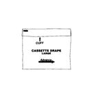 Advance Medical Designs Advanced X-Ray Cassette Drape, Xray, Small, 18X20, Sterile, Ltxfr - 05-CD00 - 20 Each