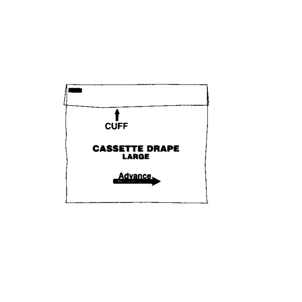 Advance Medical Designs, Inc Advanced Medical X-Ray Cassette Drapes 05-CD01 - 20.0 Each