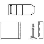 Advance Medical Designs Microscope Drape, Sterile, 16" x 80" - 05-MP1680 - 10 Each