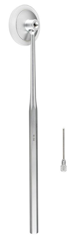 Integra LifeSciences 1-222 Rabiner Neurological Hammer, Chrome - MDL-MIL1222 - 1 Each
