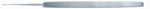 Integra LifeSciences MEYERHOEFER 18-498 Meyhoefer Chalazion Curette, 5", 1 mm, Size 00 - MDL-MIL18498 - 1 Each