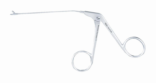 Integra Miltex Wullstein Ear Forceps 3-1/8", Oval Cup Jaws, 2mm Long, Lifesciences - 19-2120 - 1 Each