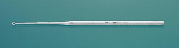 Integra LifeSciences 19-286 Miltex Buck Straight Ear Curette, 6.5", Blunt, Size 2 - MDL-MIL19286 - 1 Each